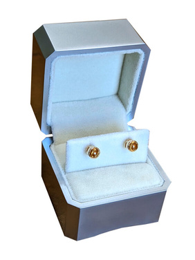 Gemstone rings in The Natural Gemstone Company custom made packaging