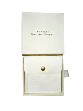 Gemstone rings in The Natural Gemstone Company custom made packaging